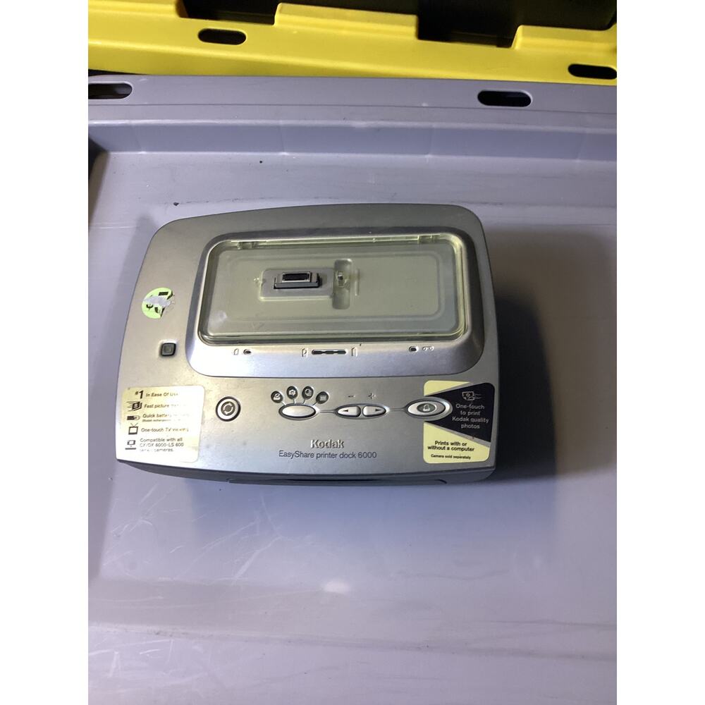 KODAK EASYSHARE DOCK SERIES 6000 DIGITAL PHOTO PRINTER